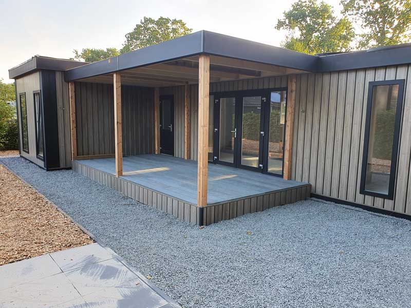 Mantelzorgwoning, chalet Op Natuurrijk De Kempenzoom in Middelbeers