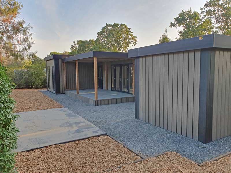 Mantelzorgwoning, chalet Op Natuurrijk De Kempenzoom in Middelbeers